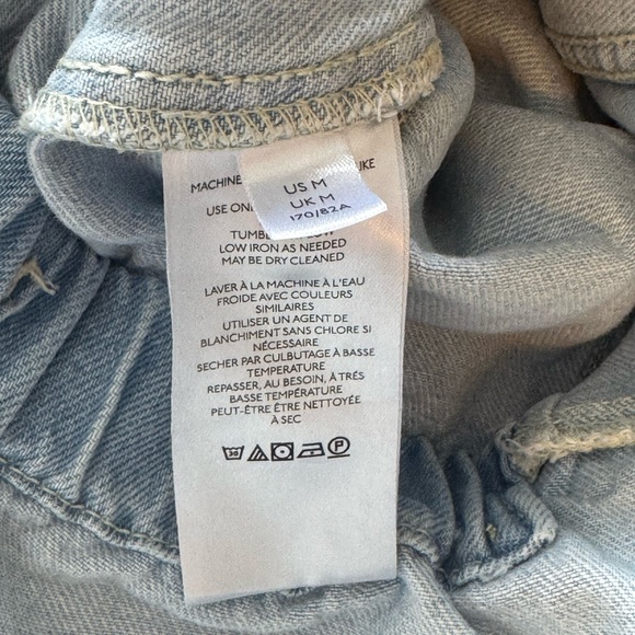 Free People Marci Jumpsuit - Denim Medium - Picture 11 of 11